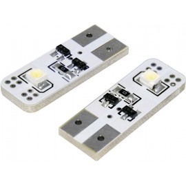 SMD LED-es izzó T10-es foglalattal fehér 26 mm x 10 mm x 6 mm Eufab