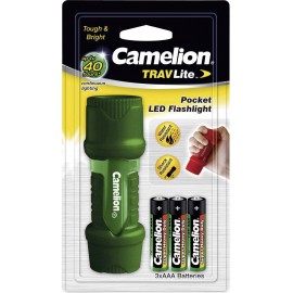 LED-es zseblámpa, zöld vagy piros, Camelion Travellite HP7011 3. kép