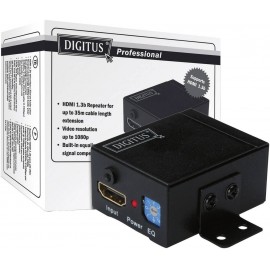 HDMI jel erősítő, jel továbbító, jelszint állítással Digitus Professional Repeater 3. kép