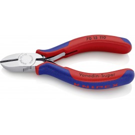 Oldalcsípőfogó, lágy/közepes/kemény huzal max.: Ø 3/2/1,2 mm, Knipex 70 15 110 2. kép