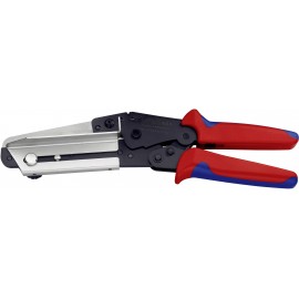 Olló kábelcsatornákhoz 275 mm, barnított, vágóérték max. 6 mm, Knipex 95 02 21 3. kép