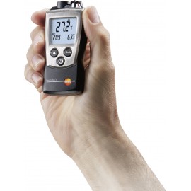 Testo 810 Infra hőmérő, távhőmérő és levegő, gáz hőmérő egyben 6:1 optikával -30-tól +300 °C-ig Test 2. kép