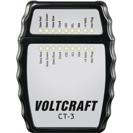 HDMI kábel teszter Voltcraft CT-3