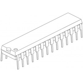 PIC processzor, Microchip Technology PIC16F72-I/SP ház típus: SPDIP-28 2. kép