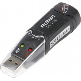 USB-s vibráció adatgyűjtő, ±18 G adatgyűjtő, 3 dimenziós kijelzéssel, memória 8 Mbit, VOLTCRAFT DL-1