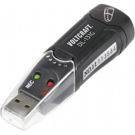 USB-s vibráció adatgyűjtő, ±18 G adatgyűjtő, 3 dimenziós kijelzéssel, memória 8 Mbit, VOLTCRAFT DL-1 2. kép