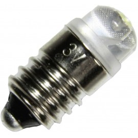 LED-es zseblámpaégő E10 foglalattal, 4,5 V/DC, fehér