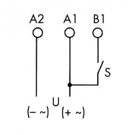 Ipari időkapcsoló modul 12 - 240 V DC/AC, Finder 86.00.0.240 2. kép