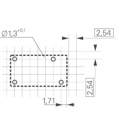 Miniatűr nyák teljesítmény relé 12 V/DC 1 záró, 8 A 250 V/AC 2000 VA, TE Connectivity OJ-SS-112LMH2 2. kép