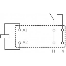 Nyák teljesítmény relé 24 V/DC 1 záró 16 A 250 V/AC/400 V/AC 4000 VA, TE Connectivity RTS3T024 2. kép