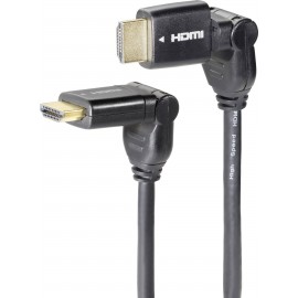 Forgatható fejű HDMI kábel 5m Speaka Professional