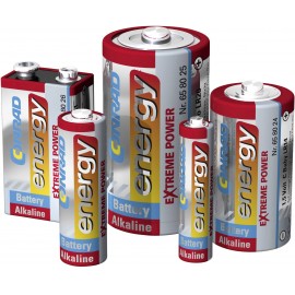 Ceruzaelem AA, alkáli mangán, 1,5V, 12 db, Conrad Energy Extreme Power LR06, AA, LR6, AAB4E, AM3, 81 2. kép