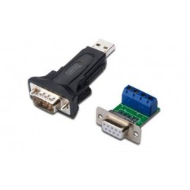 USB 2.0 adapter 1x RS485 dugó - 1x USB 2.0 dugó A Fehér Digitus 2. kép