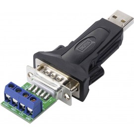 USB 2.0 adapter 1x RS485 dugó - 1x USB 2.0 dugó A Fehér Digitus 3. kép