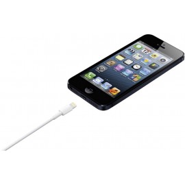 Apple töltőkábel iPhone iPad iPod adatkábel [1x USB 2.0 dugó A - 1x Apple Lightning dugó] 0,5m fehér 2. kép