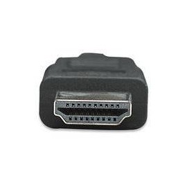 HDMI kábel [1x HDMI dugó 1x HDMI dugó] 10 m fekete High Speed Manhattan 756323 4. kép