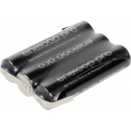 Mikro ceruza akkupack, forrfüles NiMH ZLF AAA 3,6V 900 mAh 32mm x 10.5 mm x 44.5 mm Sanyo XX (powere