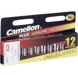 Ceruzaelem AA, alkáli mangán, 1,5V, 12 db, Camelion LR06, AA, LR6, AAB4E, AM3, 815, E91, LR6N 3. kép