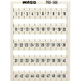 WMB feliratozó kártyák 793-5503 WAGO Tartalom: 1 db