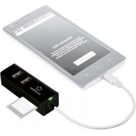 USB 2.0 OTG hub SD kártyaolvasóval, 3 portos, Renkforce 5. kép