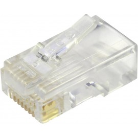 RJ45 moduláris csatlakozó dugó, egyenes, 8P8C, BEL Stewart Connectors 940-SP-3088