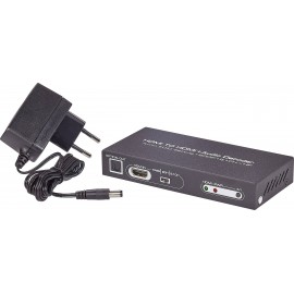 HDMI audio extraktor Toslinkkel és 6 csatornás (5.1) RCA kimenettel 6. kép