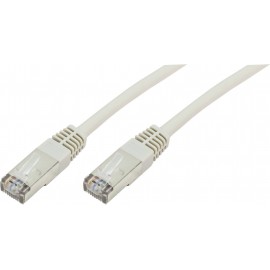 RJ45 Hálózati csatlakozókábel, CAT 5e SF/UTP [1x RJ45 dugó - 1x RJ45 dugó] 0,25 m, szürke LogiLink