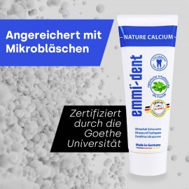 Fogkrém ultrahangos fogkefékhez 75ml Nature EmmiDent 65103 3. kép