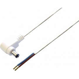 Kisfeszültségű csatlakozóvezeték - 5.5 mm/2.1 mm, 2m, BKL Electronic 072091