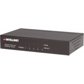 5 portos hálózati switch, RJ45 elosztó 1000 Mbit/s Intellinet 530378