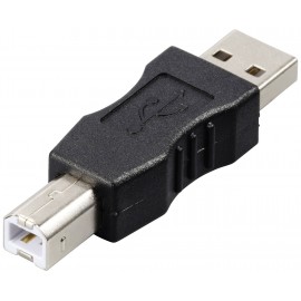 USB 2.0 adapter A dugó/B dugó, Renkforce