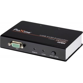 VGA, USB 2.0 KVM extender jelerősítő, jeltovábbító RJ45 csatlakozással 150 m-ig Aten CE700A-AT-G 4. kép