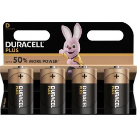 Góliát elem D, alkáli mangán, 1,5V, 4 db, Duracell Pluspower LR20, D, AM1, XL, MN1300, 813, E95, LR2 2. kép