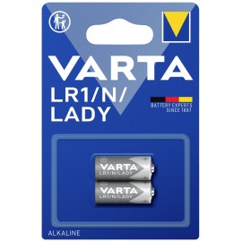 Lady elem N, alkáli mangán, 1,5V, 850 mAh, 2 db, Varta High Energy N, LR1, LR01, E90, LR1-N, LR1/E90