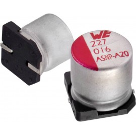 SMD elektrolit kondenzátor 47 µF 16 V 20 % Ø 5 x 5,5 mm Würth Elektronik WCAP-ASLI 865080342006