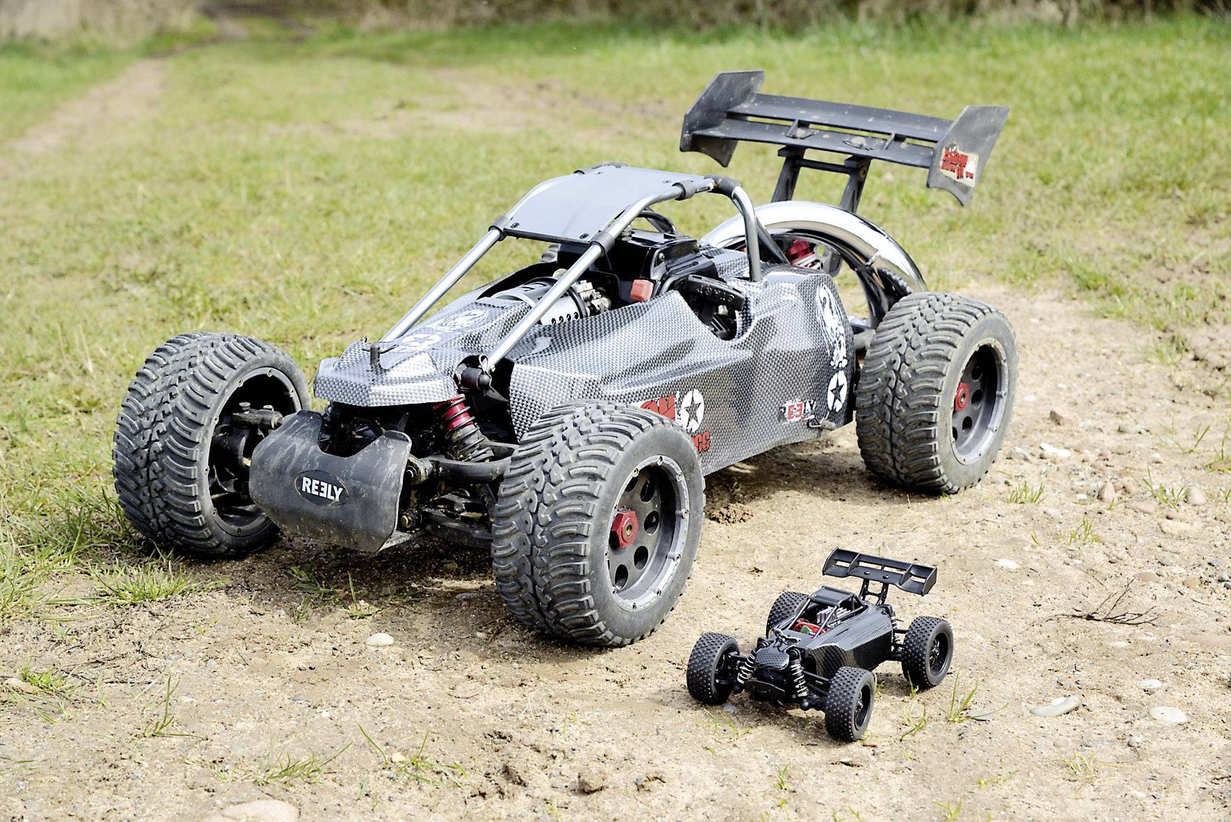 1:6 benzines autómodell, Buggy Carbon Fighter III 2WD RtR > inShop