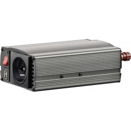 Szivargyújtós inverter, USB-vel Francia aljzattal 24 V/DC 21 - 30 V/DC 300W VOLTCRAFT MSW 300-24-F