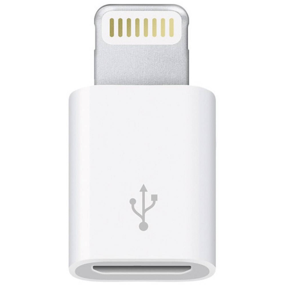 Apple Lightning - Micro USB átalakító adapter iPhone iPad iPod OEM  csatlakozókhoz MD820ZM/A > inShop webáruház