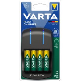 Ceruza- és mikroceruza akkutöltő 4 x ReadyToUse ceruza akkuval, Varta Plug 3. kép