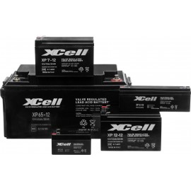 Ólom zselés akku AGM 12 V 1,2 Ah 97 x 52 x 44 mm XCell XP1.212 2. kép