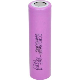 Speciális li-ion akku 18650 3,7 V 2550 mAh Samsung ICR18650-26