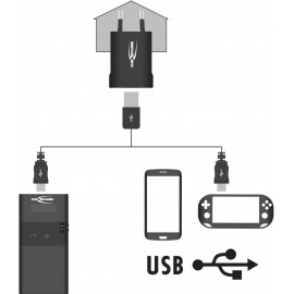 Univerzális kamera akku töltő, Li-Ion, LiPo, NiMH, Ansmann Photocam Vario 1001-0019 7. kép