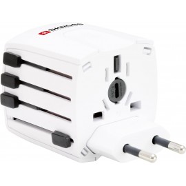 Univerzális konnektor átalakító úti adapter, MUV Micro Skross 1.302180