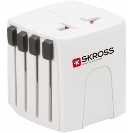 Univerzális konnektor átalakító úti adapter, MUV Micro Skross 1.302180 2. kép