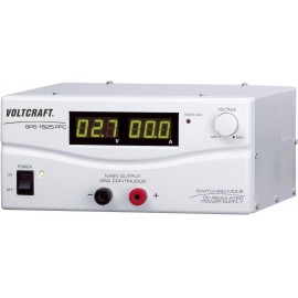 Labortápegység, szabályozható VOLTCRAFT SPS 1525 PFC 3 - 15 V/DC 2 - 25 A 375 W Remote Kimenetek szá