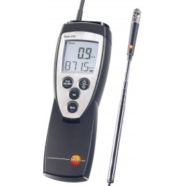 Szárnykerekes légsebesség mérő, anemométer 0,6...40 m/s ISO kalibrált, testo 416 2. kép