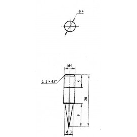 Forrasztóhegy készlet, 3 db, Basetech JLT-13A 5. kép