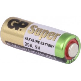 29A alkáli elem, távirányító elem, 9V 20 mAh, GP Super A29, E29A, V29PX, V29GA, V29A, L721, MN29, GP 2. kép