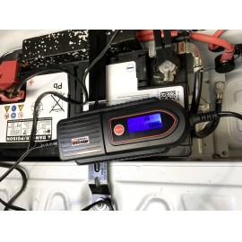 Automatikus autó akkumulátor töltő, 6 V/12 V AGM és ólomakkukhoz 0.8 A/3.8 A Profi Power 2.913.945 5. kép