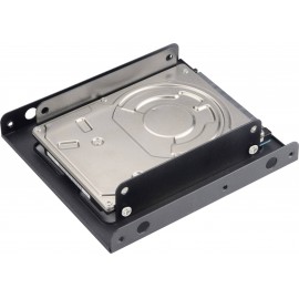 Merevlemez beépítő keret 3,5, 2 x 2,5-os HDD/SSD-hez, renkforce AK-HDA-03M1B 5. kép